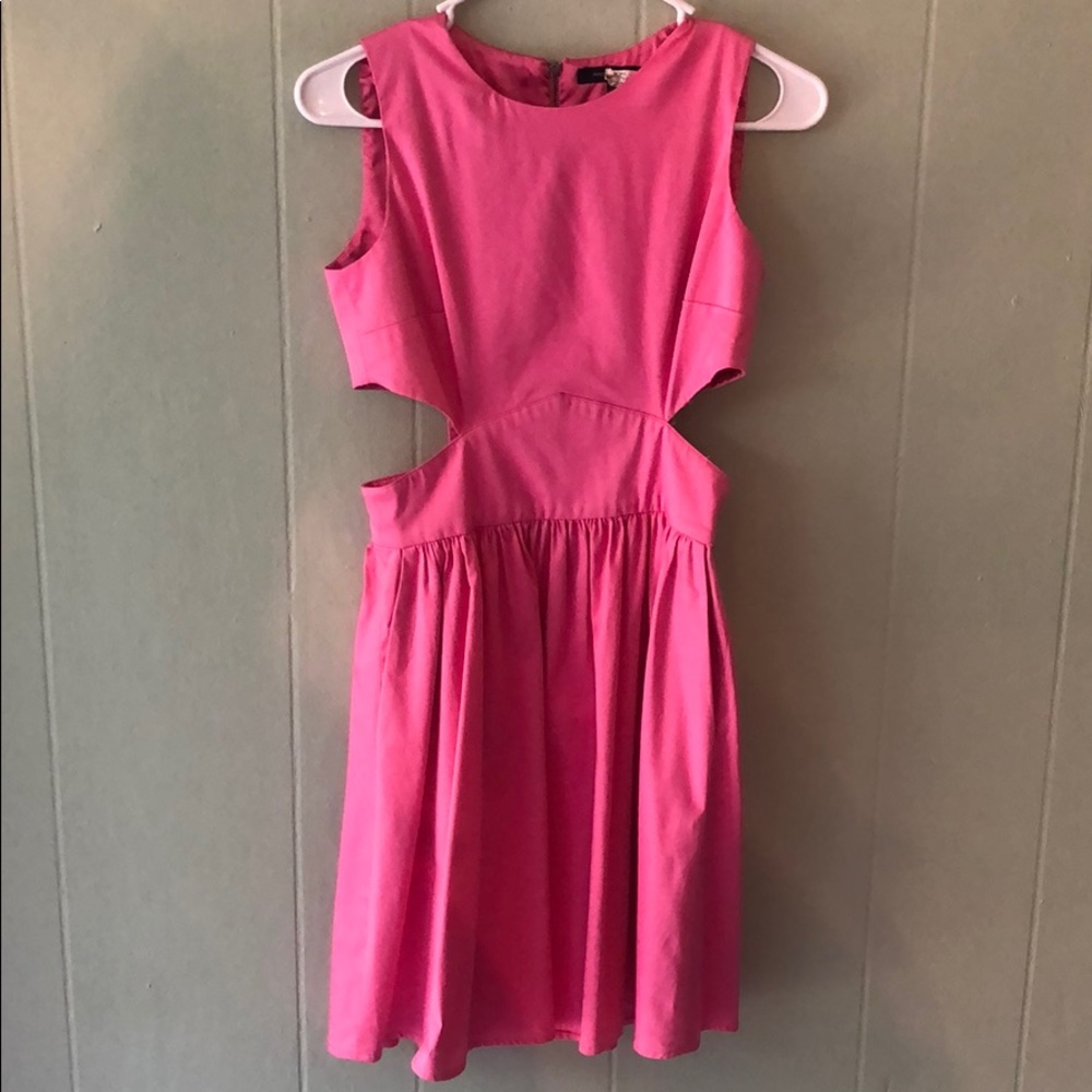 French Conncection Cut Out Party Dress - Picture 2 of 6